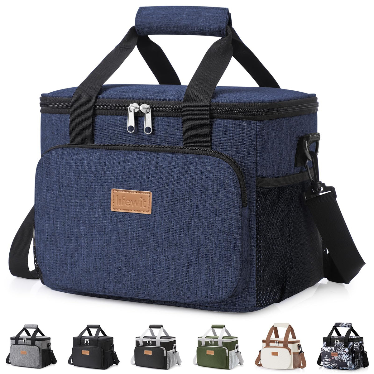 Lifewit Insulated Lunch Box for Men, Lunch Bag Cooler Women, 32-Can 20L