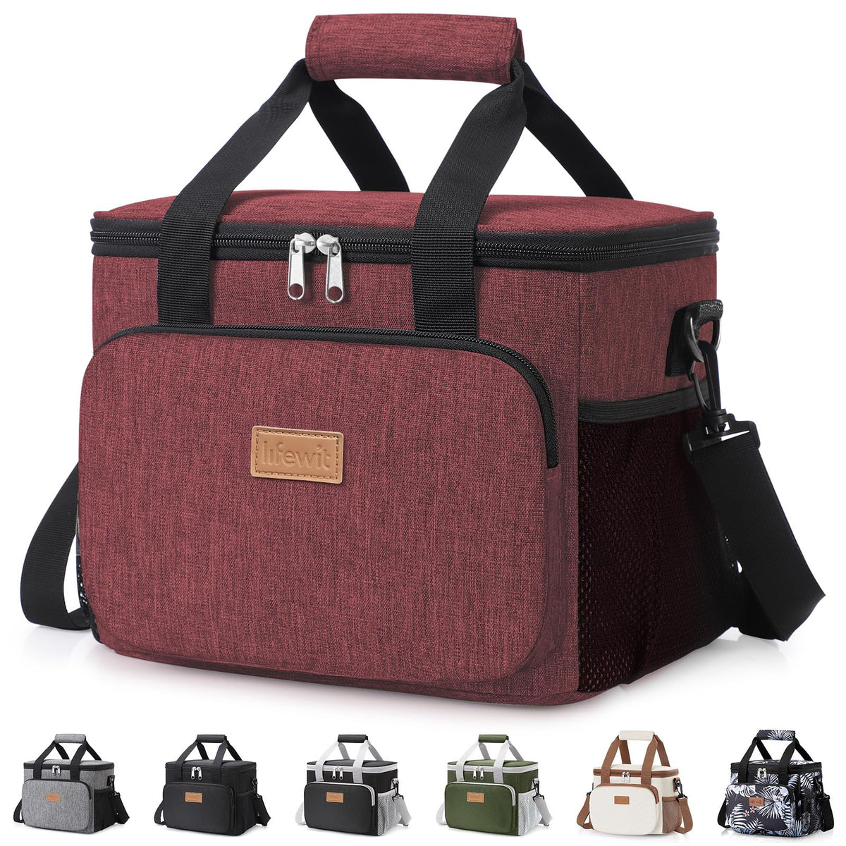 Lifewit Insulated Lunch Box for Men, Lunch Bag Cooler Women, 32-Can 20L