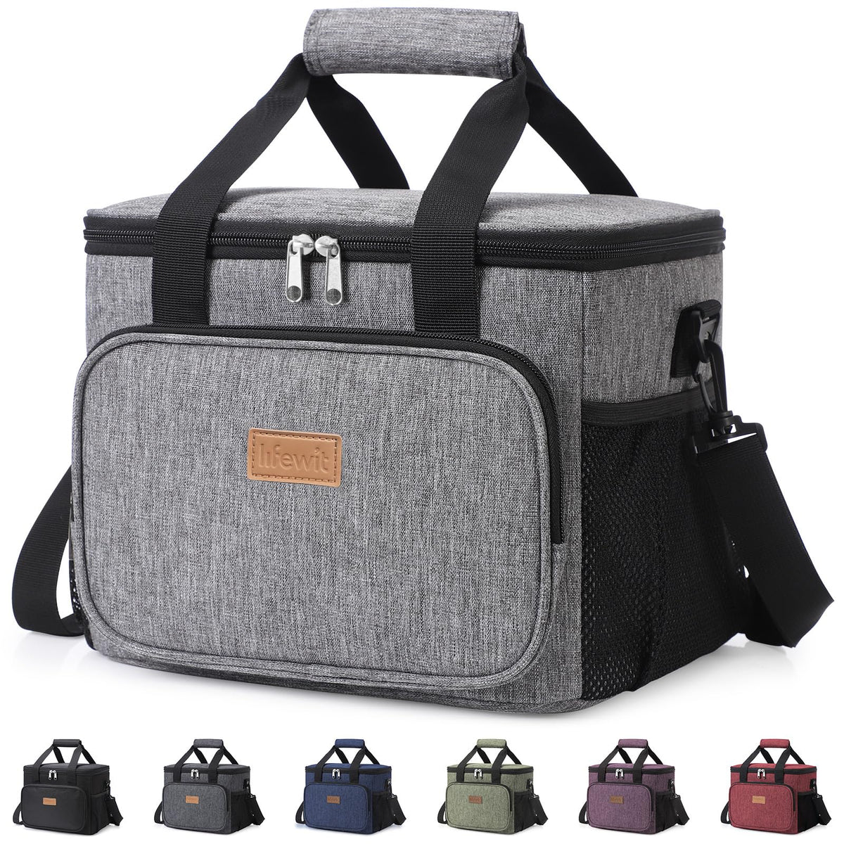Lifewit Insulated Lunch Box for Men, Lunch Bag Cooler Women, 32-Can 20L