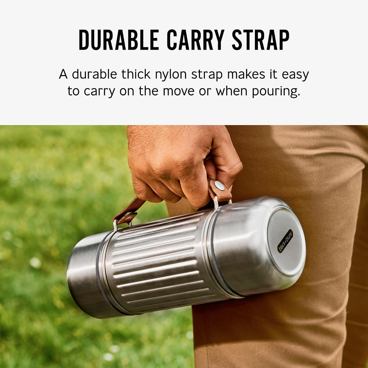 BLACK + BLUM Explorer Flask Duo | Insulated Stainless Steel | 2 Cups | 1L