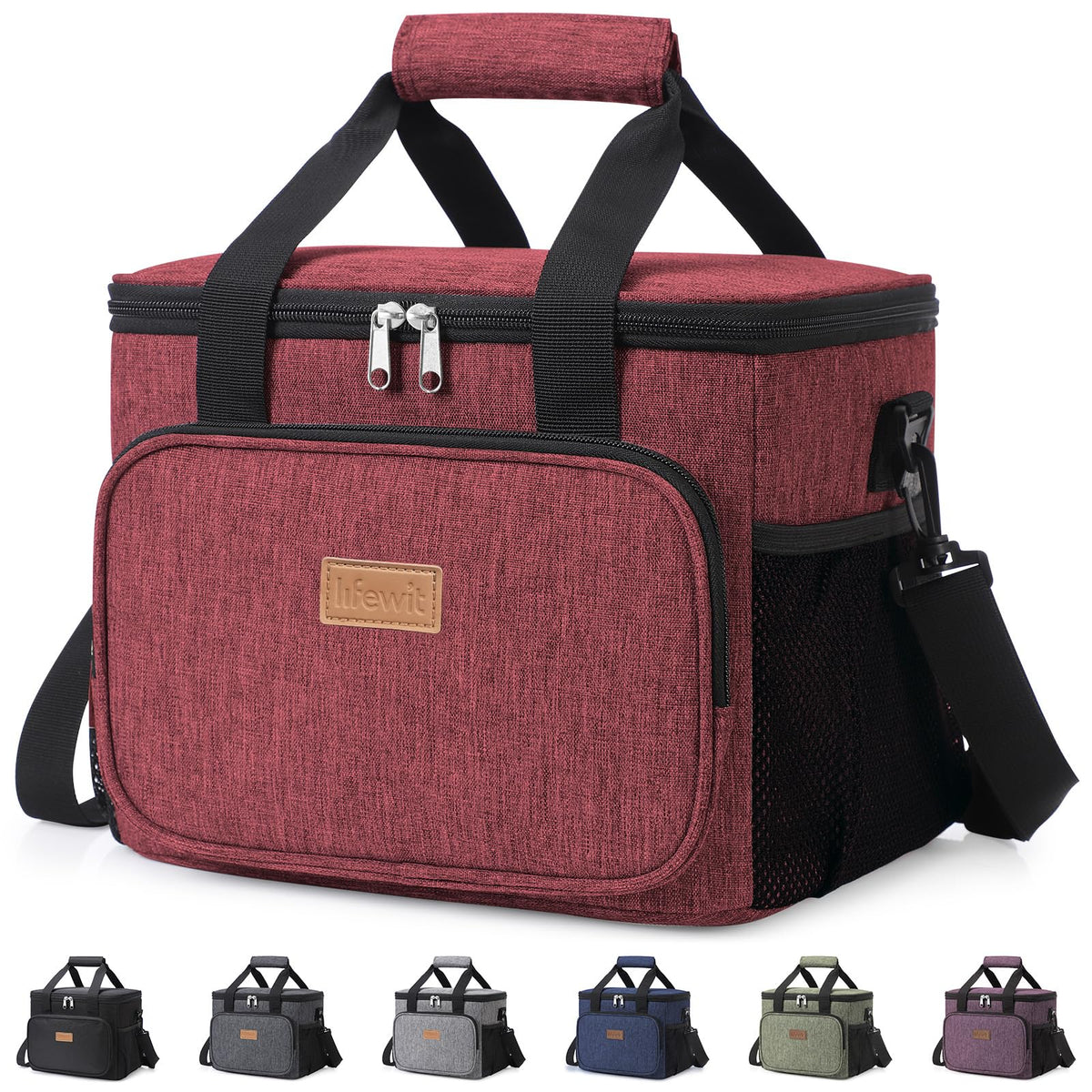 Lifewit Insulated Lunch Box for Men, Lunch Bag Cooler Women, 32-Can 20L