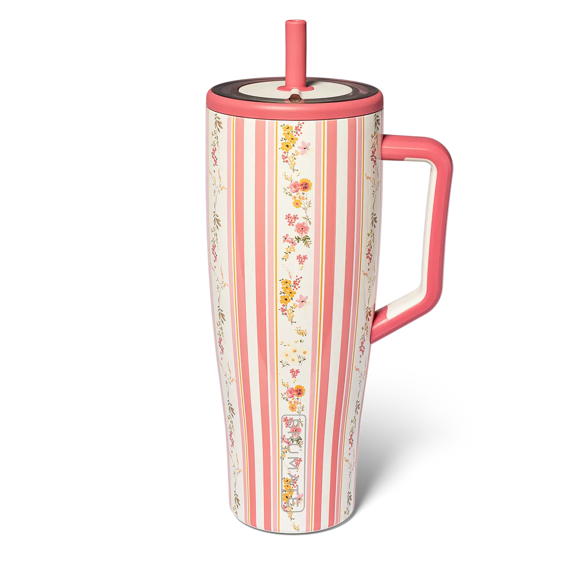 BrüMate Era Tumbler with Handle and Straw | 40oz, 30oz, 20oz Sizes | 100% Leakproof Insulated Tumbler | Keeps Ice 24+ Hours | Cup Holder Friendly Base Mug