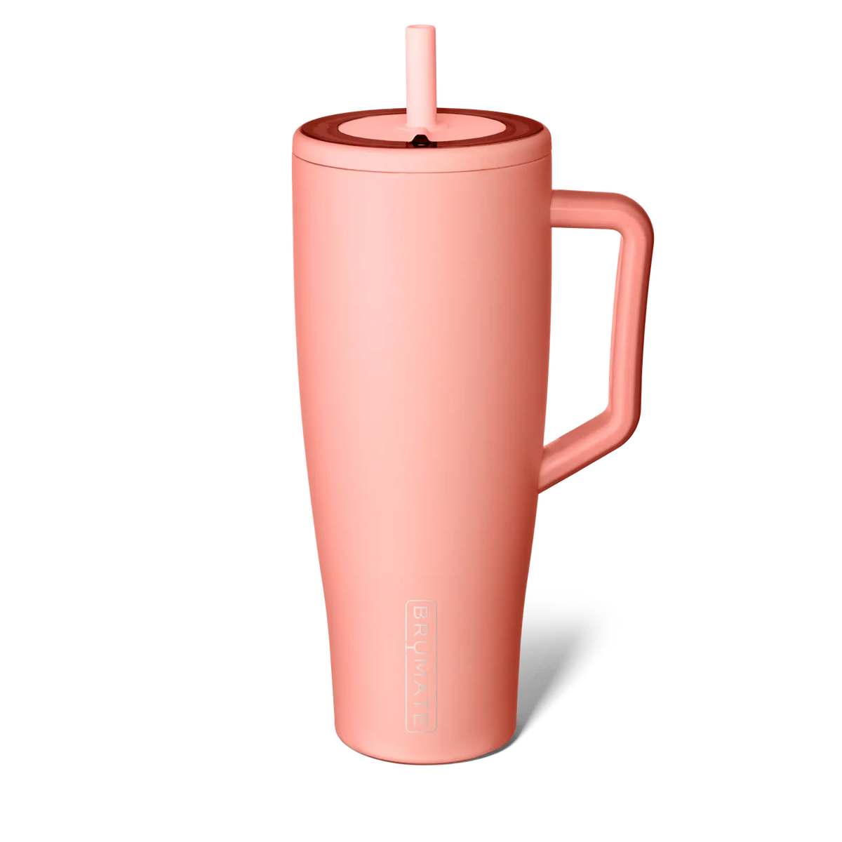 BrüMate Era Tumbler with Handle and Straw | 40oz, 30oz, 20oz Sizes | 100% Leakproof Insulated Tumbler | Keeps Ice 24+ Hours | Cup Holder Friendly Base Mug