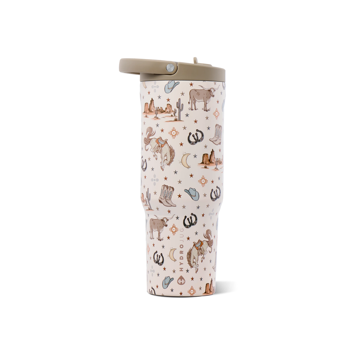 HydroJug Sport | Portable Leak-Proof Water Bottle with Flip Straw & Handle