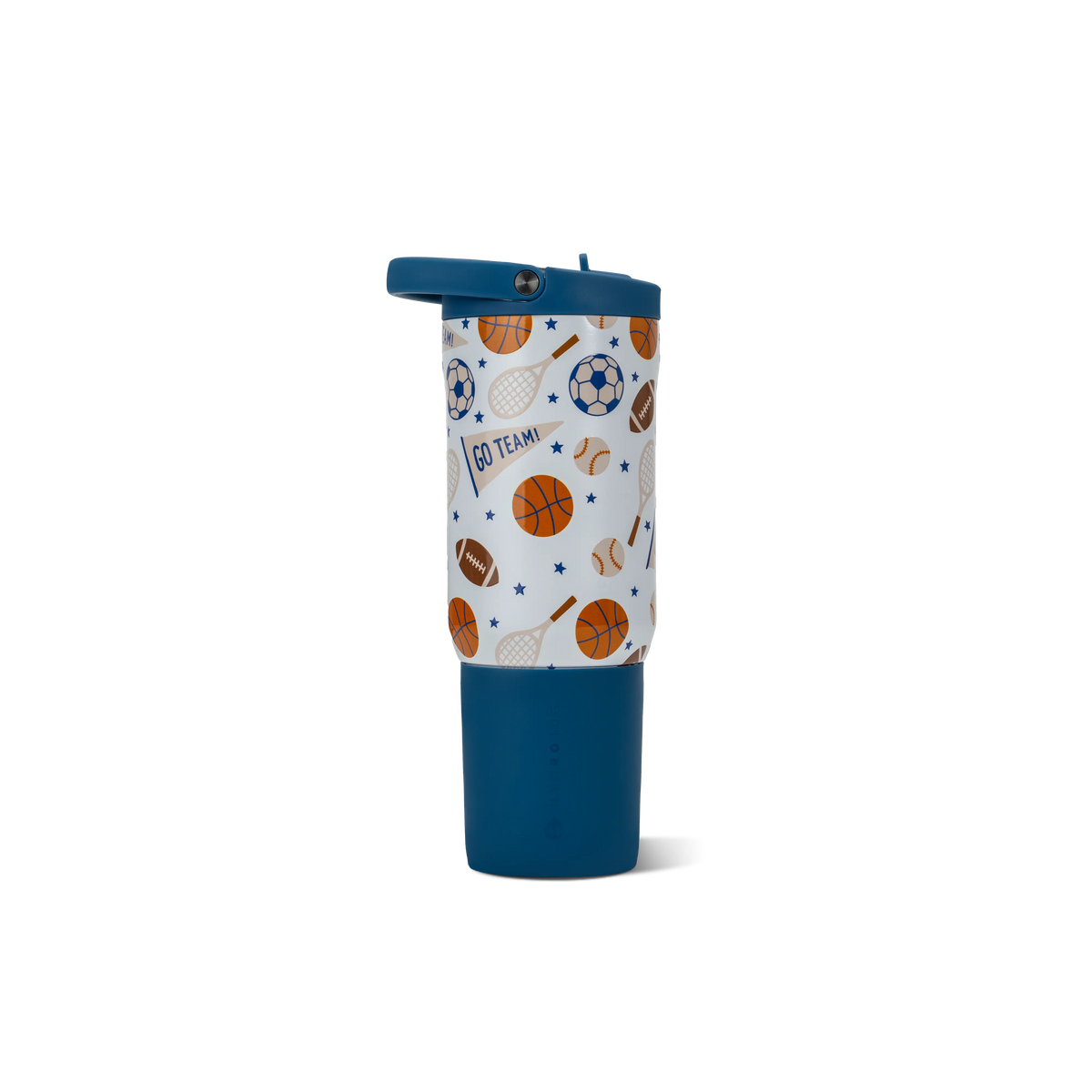 HydroJug Sport | Portable Leak-Proof Water Bottle with Flip Straw & Handle