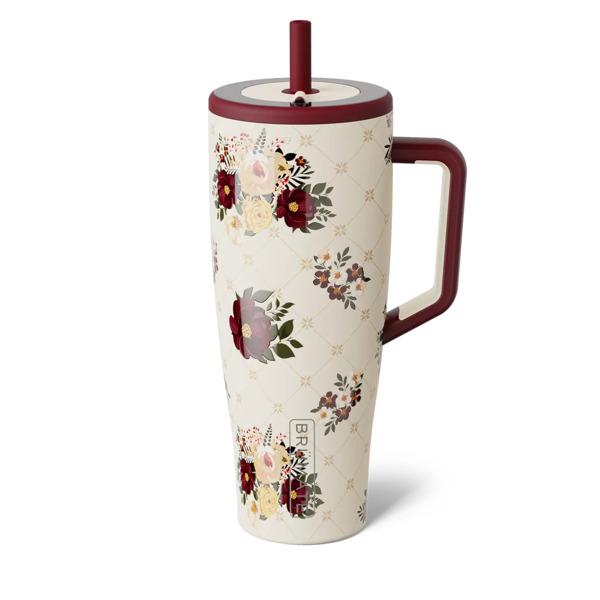 BrüMate Era Tumbler with Handle and Straw | 40oz, 30oz, 20oz Sizes | 100% Leakproof Insulated Tumbler | Keeps Ice 24+ Hours | Cup Holder Friendly Base Mug