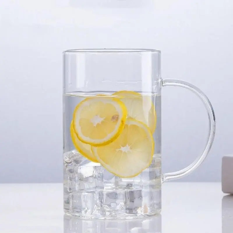 1000ml Large Capacity Glass Water Cup with Straw, Brush & Lid, 1-Count Drinking Tumbler for Home, Outdoor & Travel, Clear Drinkware