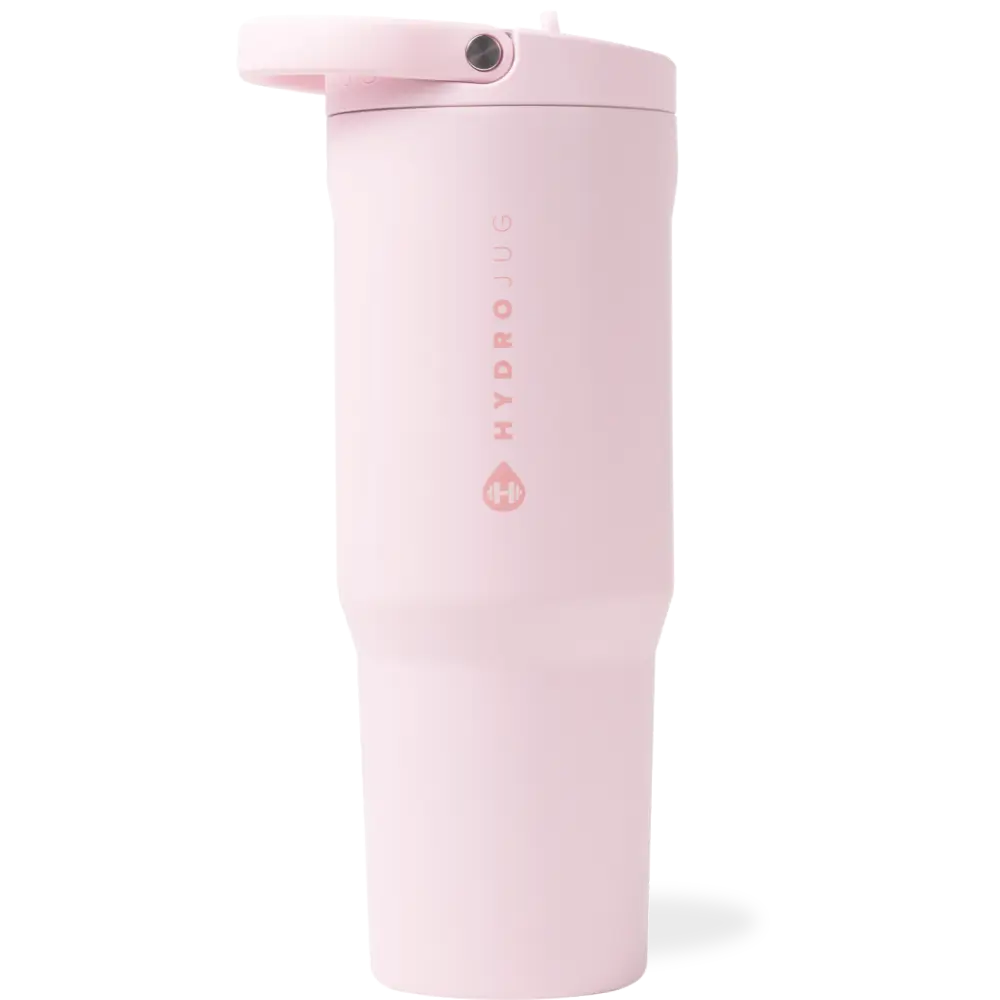 HydroJug Sport | Portable Leak-Proof Water Bottle with Flip Straw & Handle