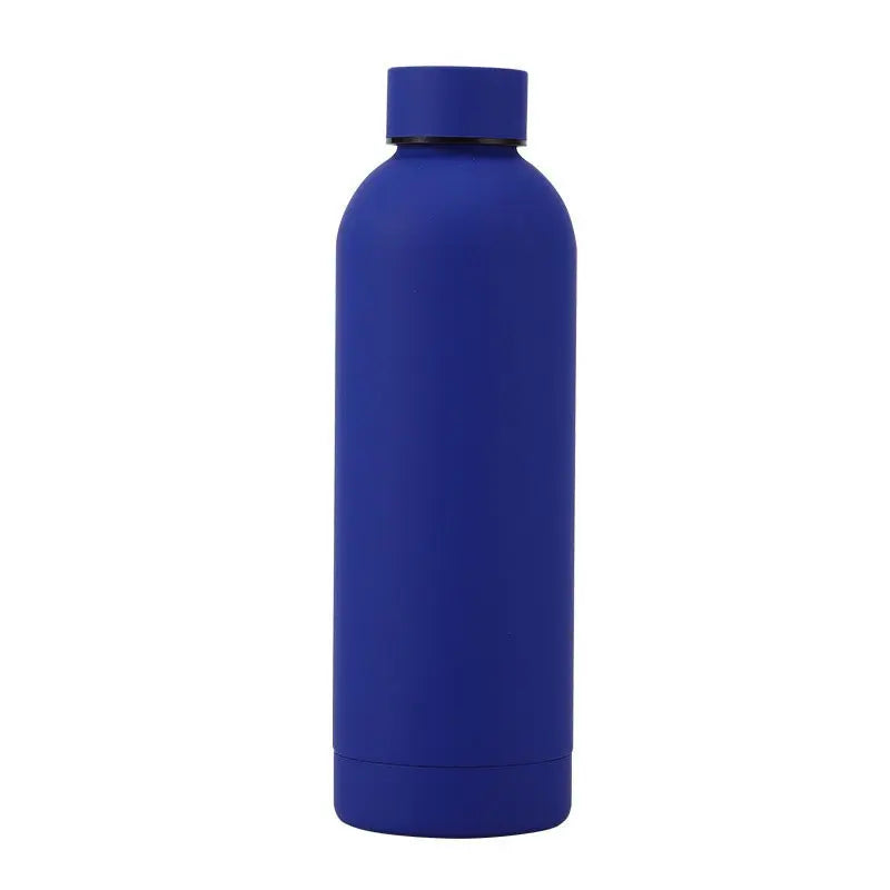 500ML Vacuum Insulated Water Bottle Flask, Matte Anti-Hot Outer Layer, Portable Outdoor Sports Cup, Travel Gift, Fashion Car Accessory, Drinkware, Insulated Flasks