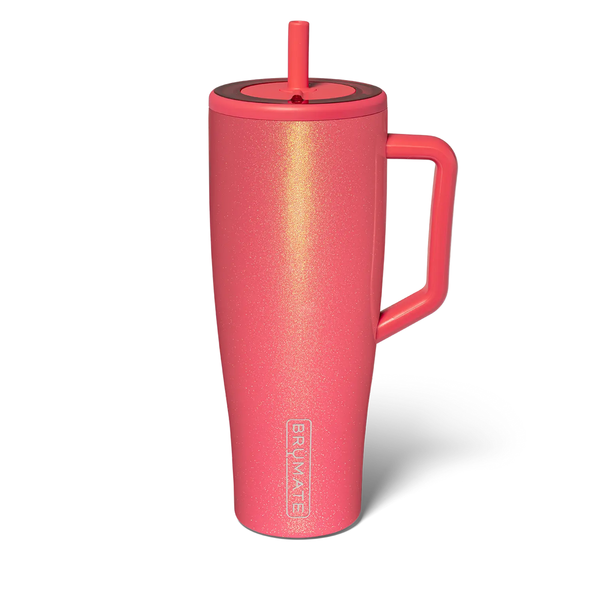 BrüMate Era Tumbler with Handle and Straw | 40oz, 30oz, 20oz Sizes | 100% Leakproof Insulated Tumbler | Keeps Ice 24+ Hours | Cup Holder Friendly Base Mug