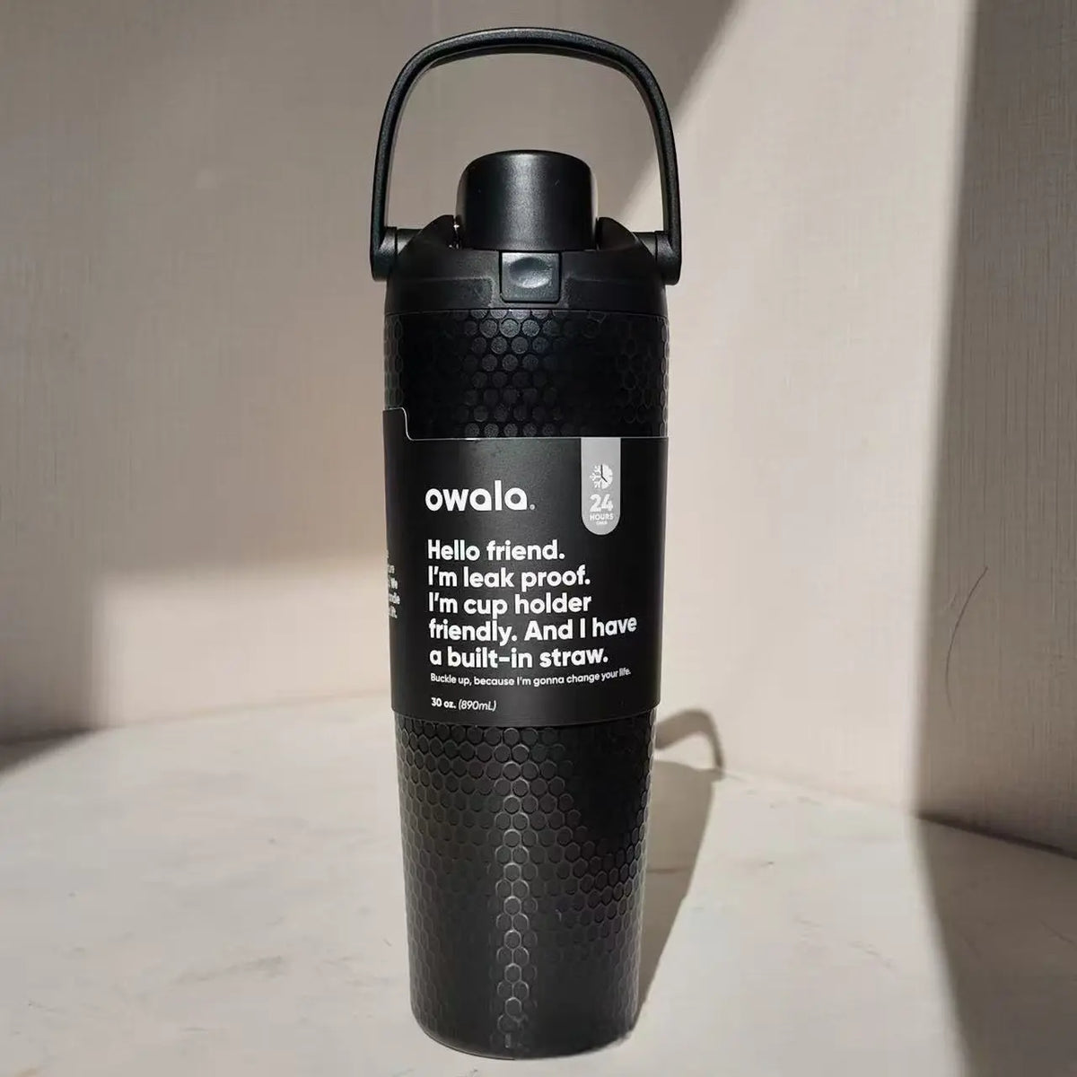 Owala FreeSip Sway 30oz Zalea Masters Theme Golf Water Bottle NEW 2-in-1 Sip or Chug Leak-Proof BPA-Free Elegant Floral Design for Gym Outdoor Activities
